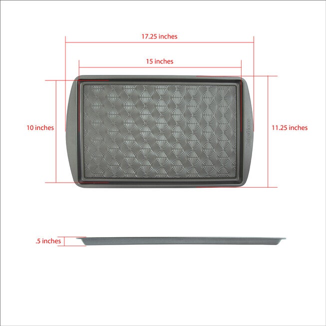 15 X 10 Inch Non Stick Metal Baking Sheet, , alternate image number 4