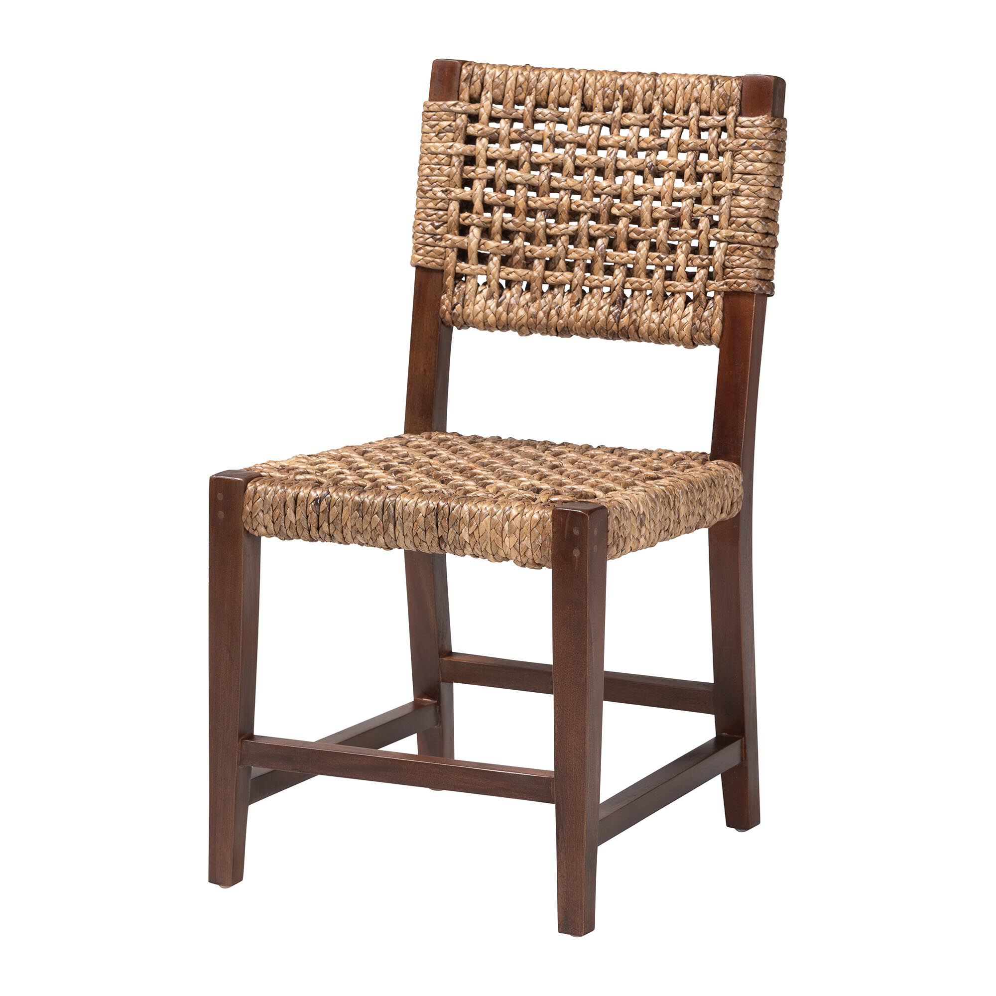 Alise Handwoven Seagrass Dining Chair, NATURAL, alternate image number 1