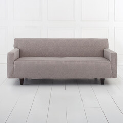 BH Studio Ikat Stretch Extra-Long Sofa Slipcover