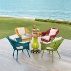 Roma Hand-Woven Resin Wicker Stacking Chair, WILLOW, hi-res image number null
