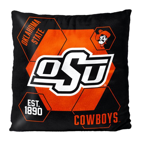 Oklahoma State Connector Velvet Reverse Pillow, MULTI, hi-res image number null