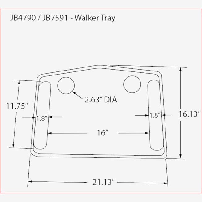 Walker Tray, , alternate image number 3