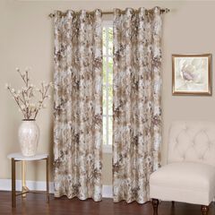 Tranquil Lined Grommet Window Curtain Panel