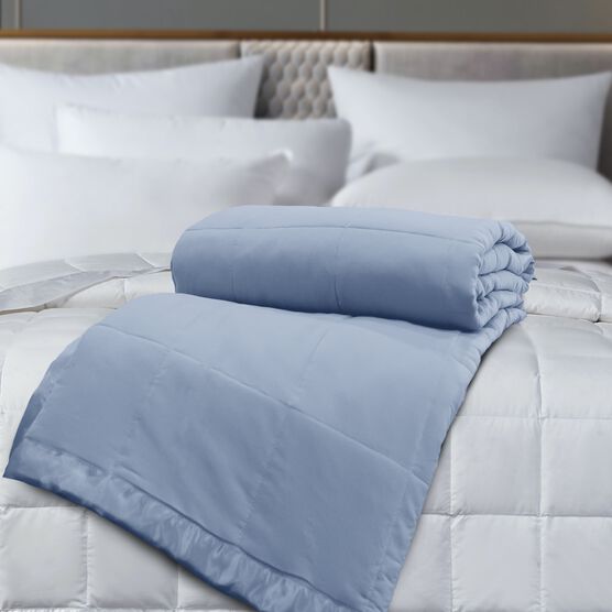 All Season Colored Microfiber Down Alternative Blanket, , alternate image number null