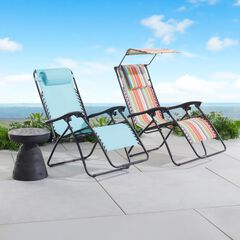350 lbs. Weight Capacity Zero Gravity chair with Canopy