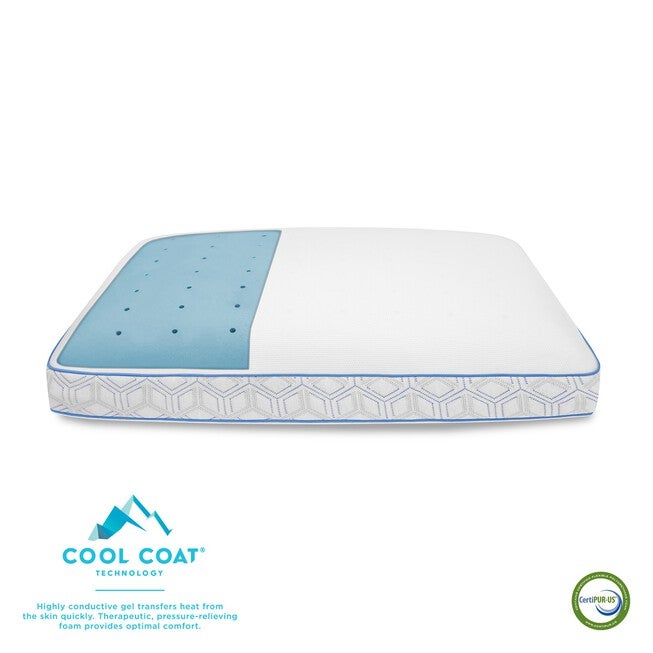 SensorPEDIC Cool Coat Memory Foam Performance Pillow, , alternate image number 2
