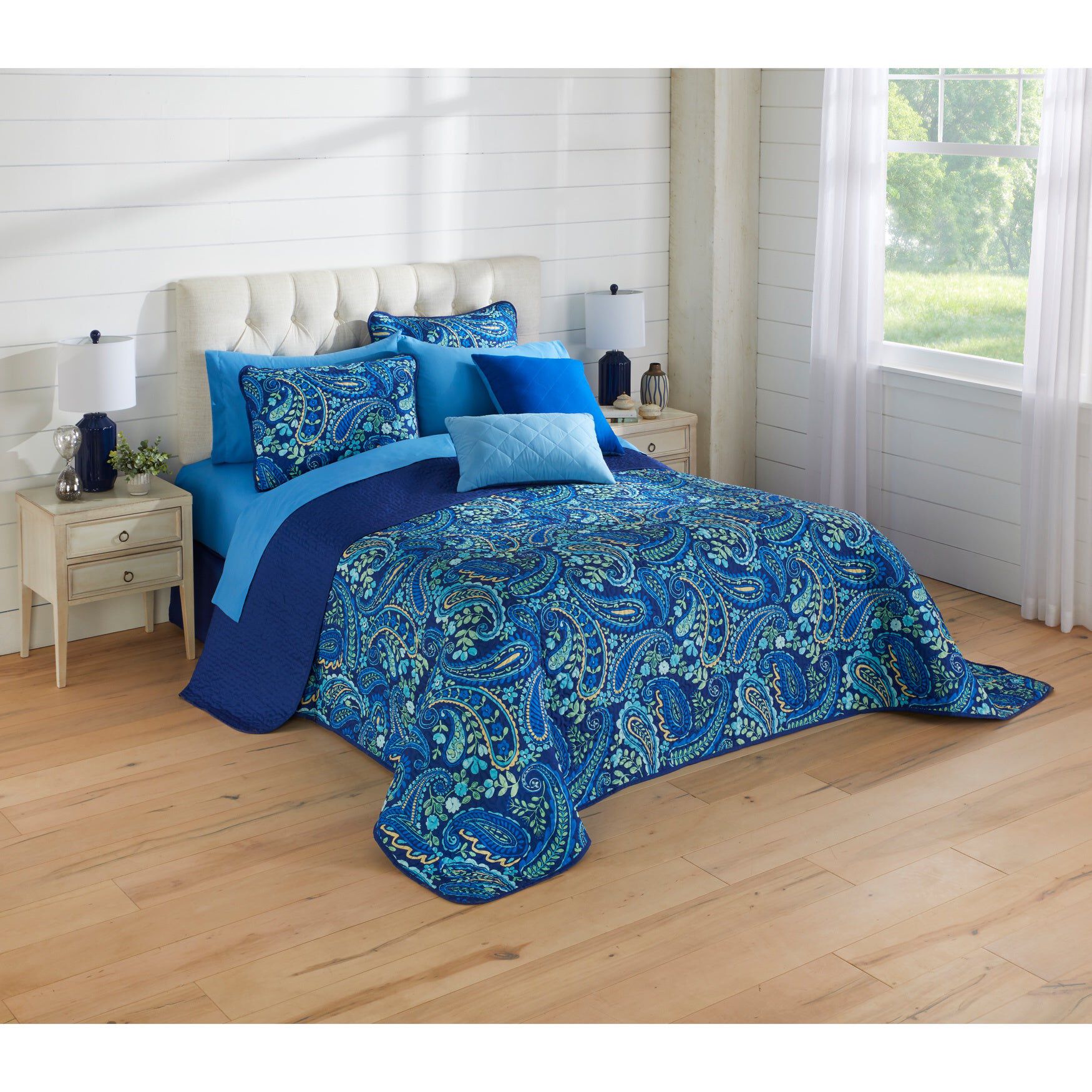 BH Studio Reversible Quilted Bedspread