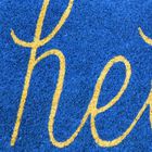 Blue Hello Doormat, , alternate image number null