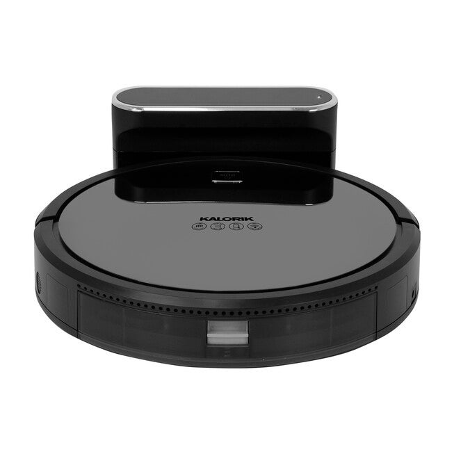 Kalorik Home Ionic Pure Air Smart Robot Vacuum, Black and Gray, , on-hover image number null