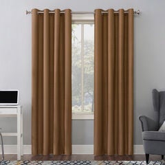 Sun Zero™ Cameron Texture Grommet Window Panel