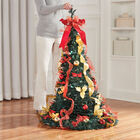 Fully Decorated Pre-Lit 4½' Pop-Up Christmas Tree, , on-hover image number null