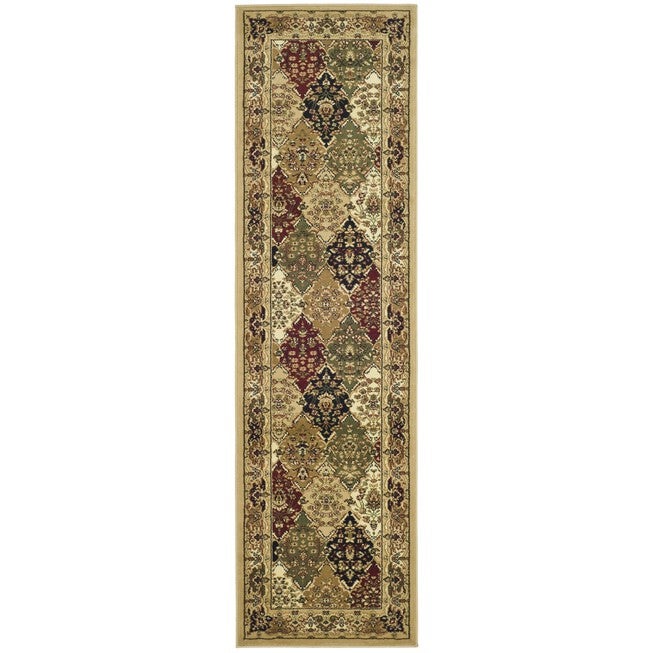 Lyndhurst 221 Multi / Beige 2'-3 inches X 20' Runner Rug, MULTI BEIGE, hi-res image number null