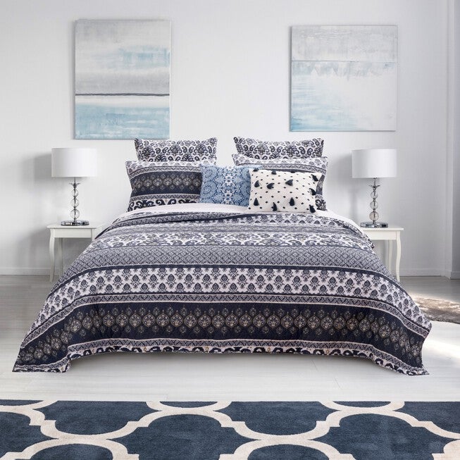 Native Indigo Quilt Set , INDIGO, hi-res image number null