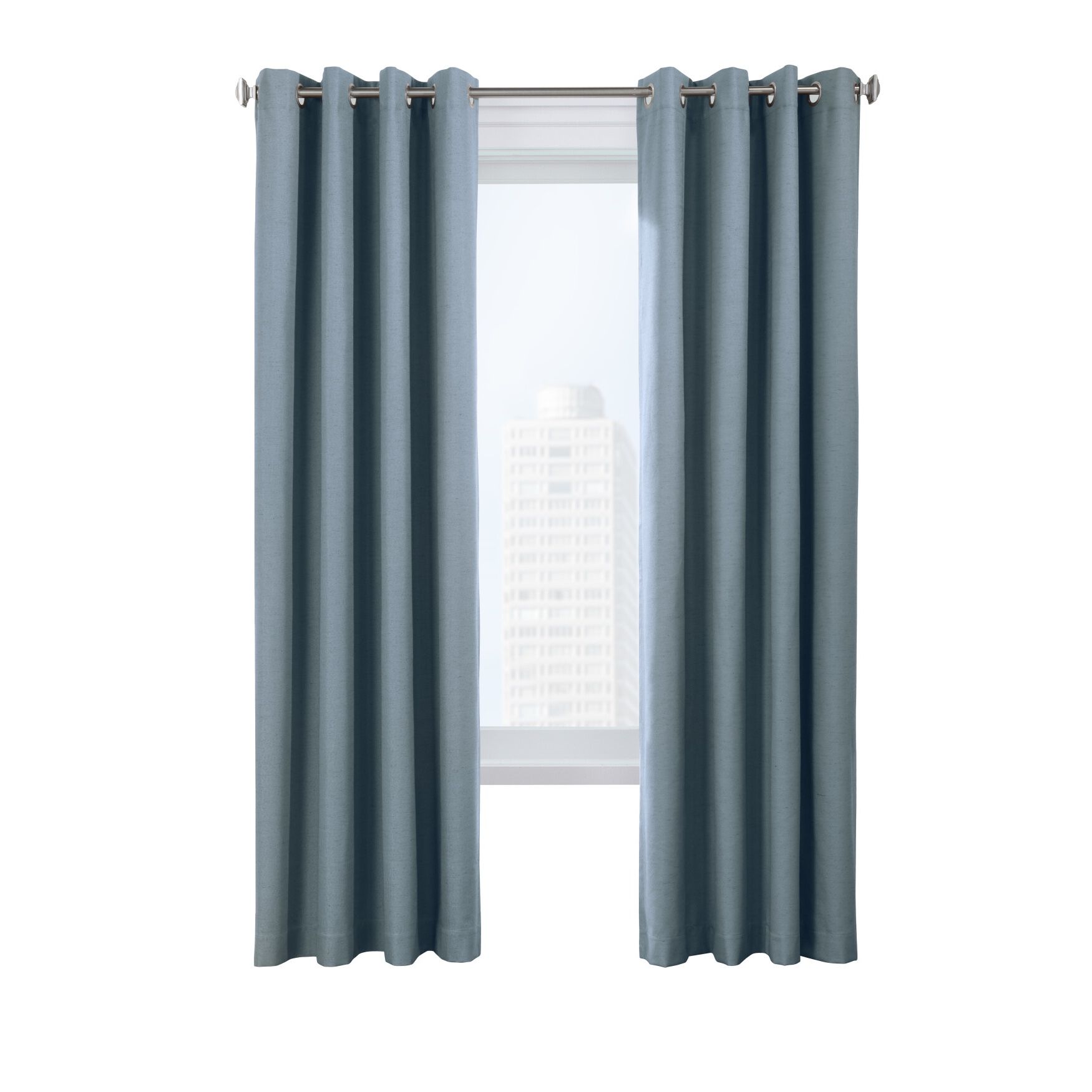 Ventura Blackout Grommet Curtain Panel Pair, , on-hover image number 1