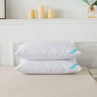 Antimicrobial Feather Pillow, Set 2 Bed Pillow, , alternate image number null