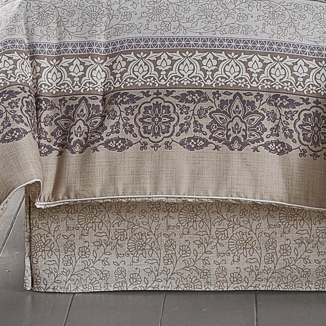 Chelsea Grey 4 Piece Comforter Set, GRAY, alternate image number 1