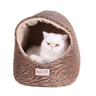 Winter Soft Warm Cat Dog Cave Bed, BRONZE, hi-res image number null