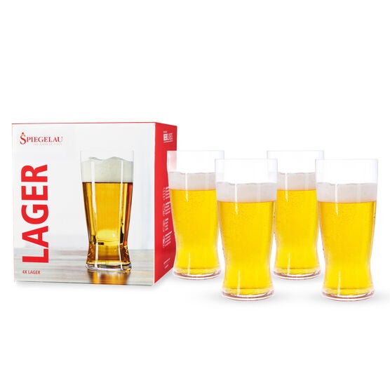 19.75 Oz Lager Glass (Set Of 4), CLEAR, hi-res image number null