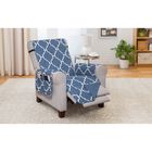 Recliner Furniture Protector, ODYSSEY SLATE BLUE, hi-res image number null