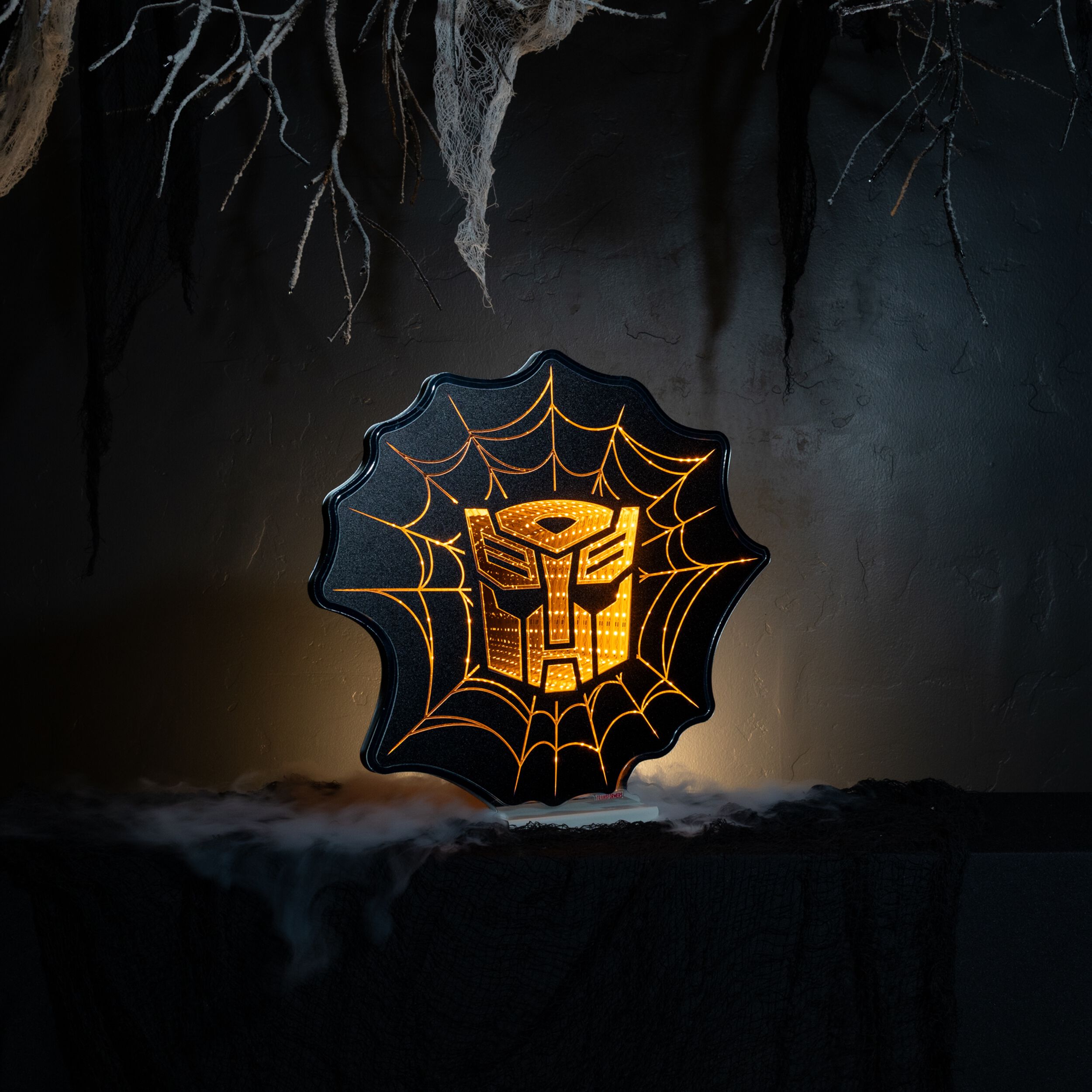 Transformers Autobot Web Ekkolight 16 inchesH, ORANGE BLACK, alternate image number 1