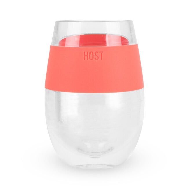 Wine Freeze Cooling Cup In Coral (1 Pack) By, , alternate image number null