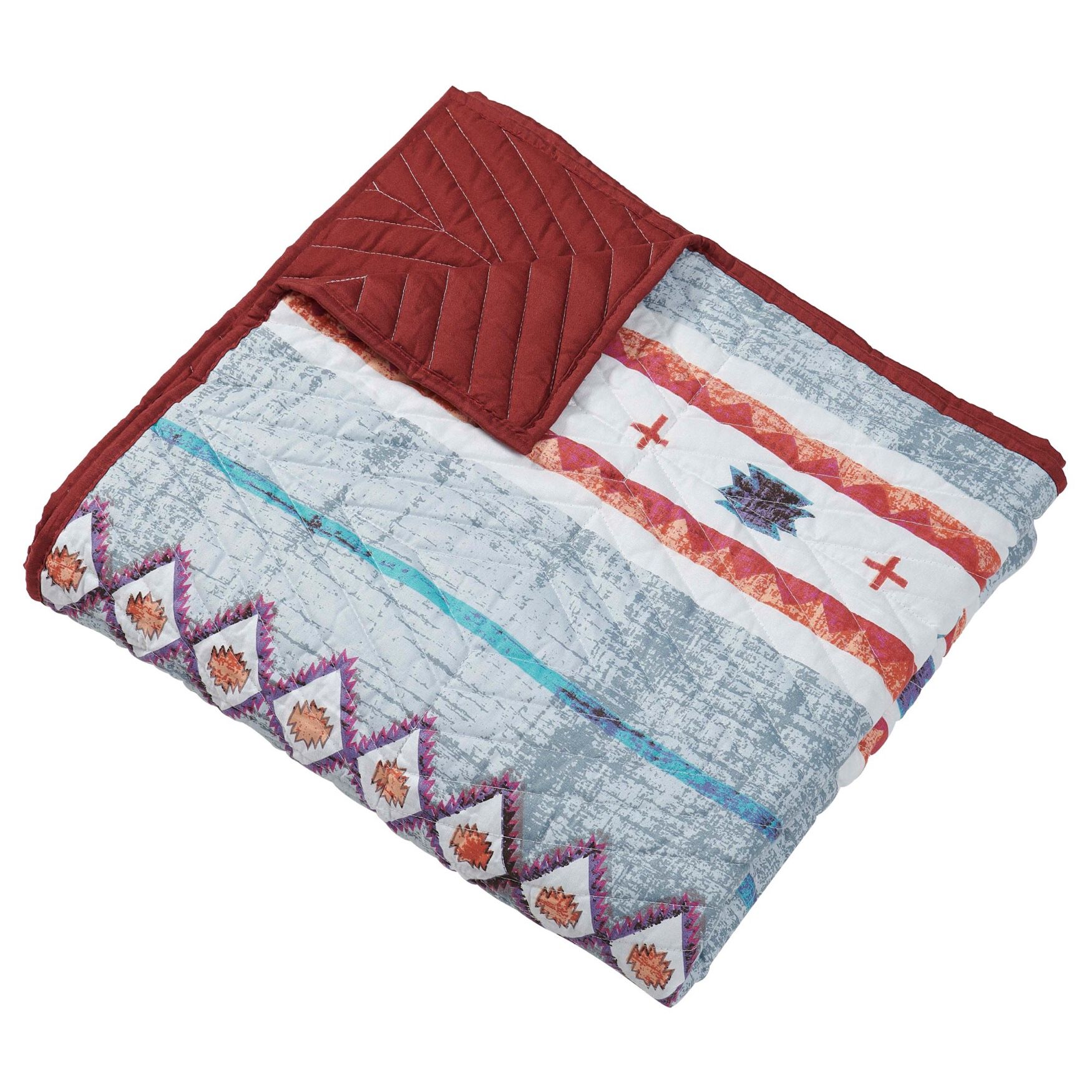 Kiva Quilted Throw Blanket, , alternate image number 6