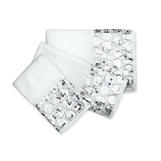 Sinatra 3-Pc Towel Set, WHITE, hi-res image number null