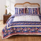 Marsha Quilt And Pillow Sham Set, BLUE, hi-res image number null