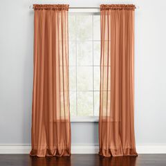 BH Studio Sheer Voile Rod-Pocket Panels -Set of 2