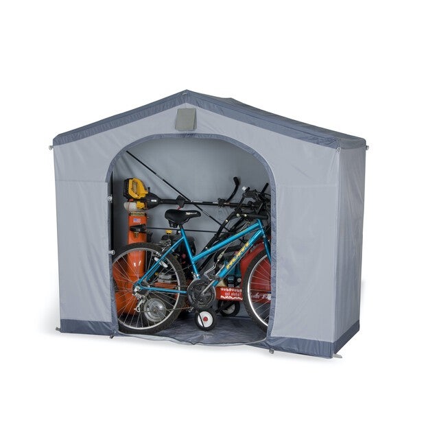 StorageHouse TownHouse Portable Storage Shed, , on-hover image number 1