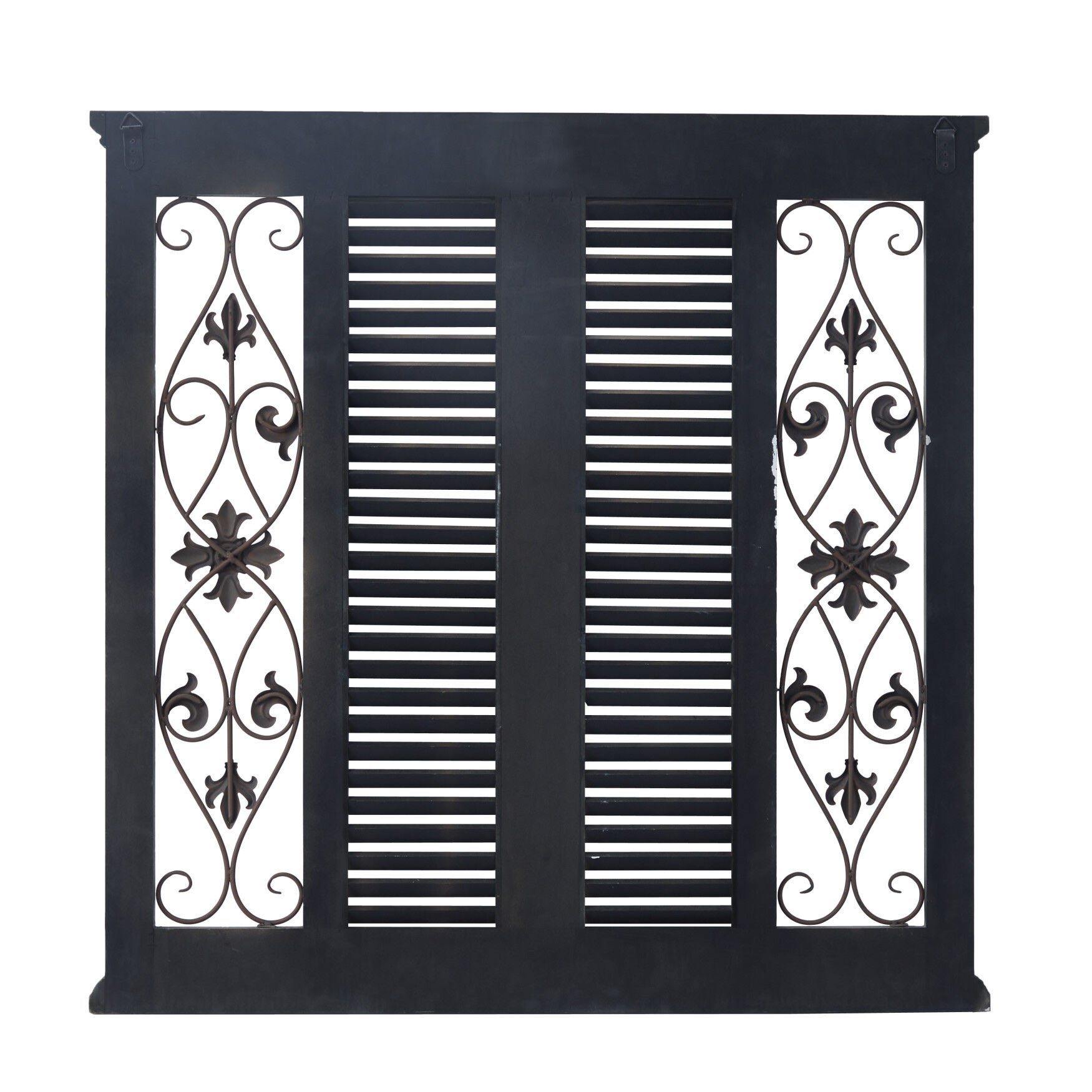 Beige Rustic Floral Wood Wall D&eacute;cor, , on-hover image number 1