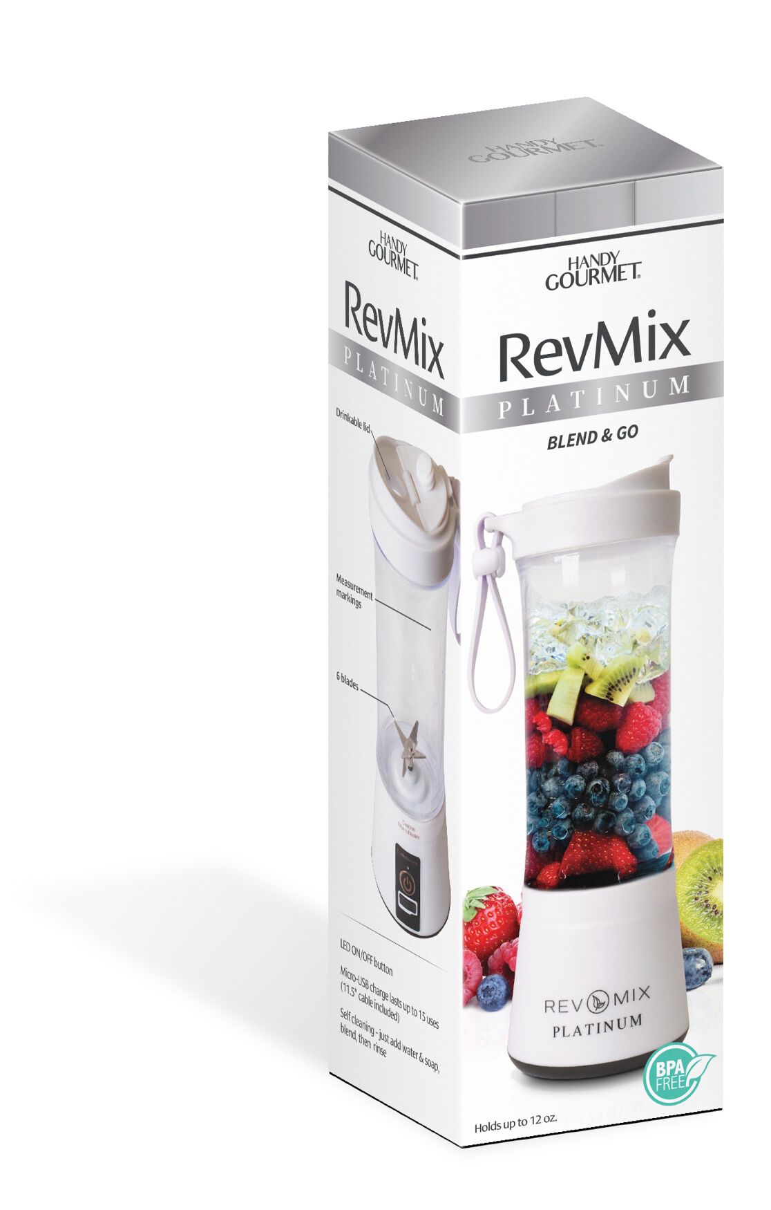 Handy Gourmet Revmix Portable Blender, , alternate image number 2