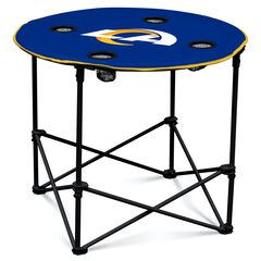La Rams Navy/White Round Table Tailgate