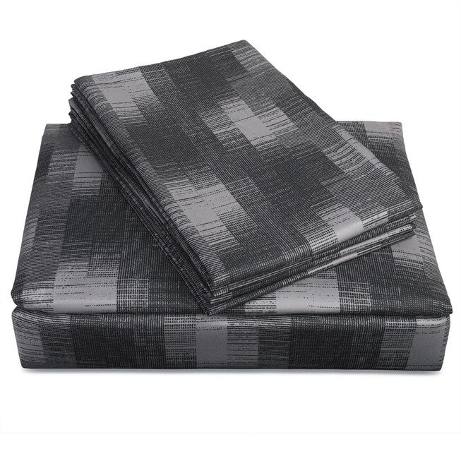 Ecko Shaded Stripe Microfiber Sheet Set Sheet Set, , alternate image number 3