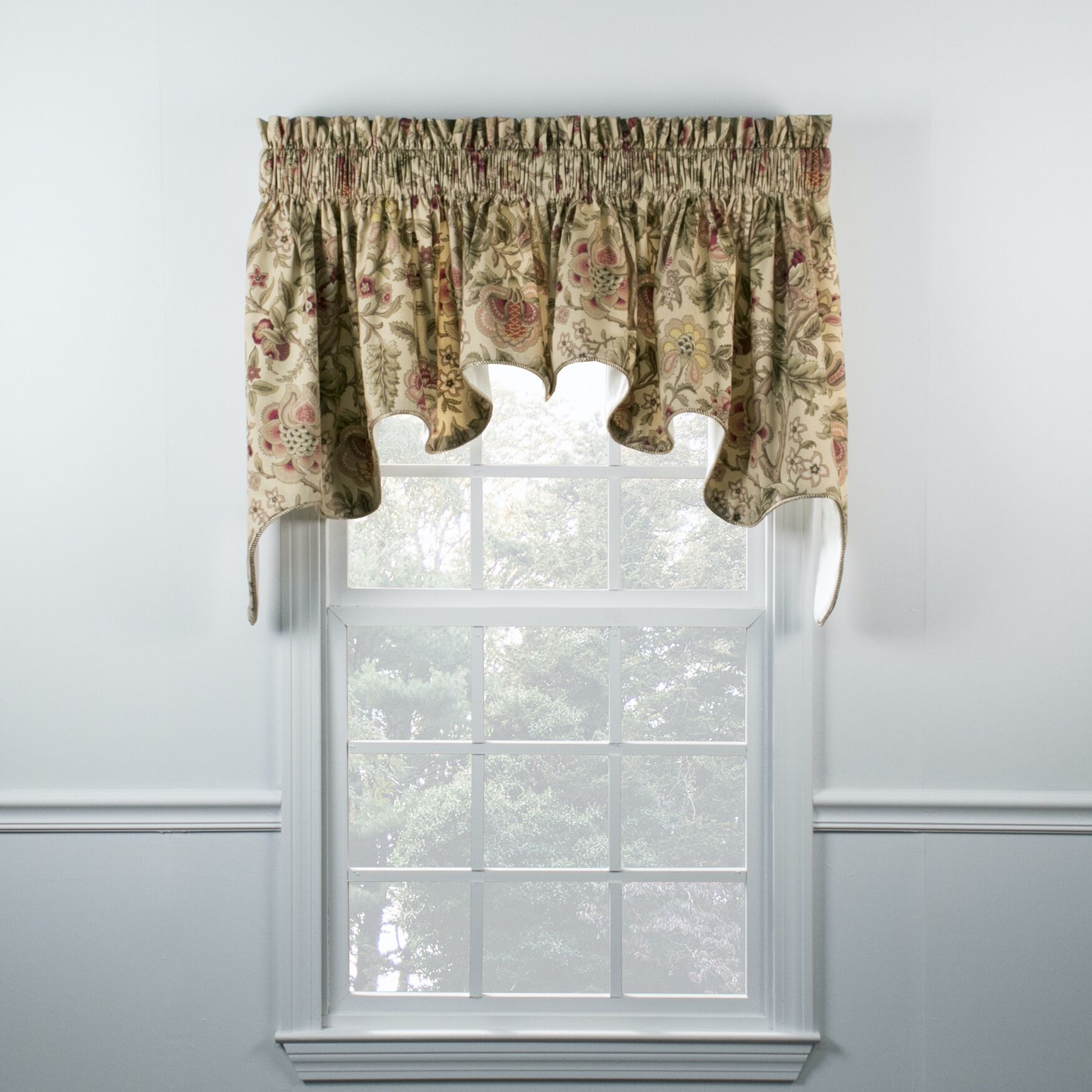 Regency 2 Piece Lined Duchess Valance, ANTIQUE, hi-res image number 0