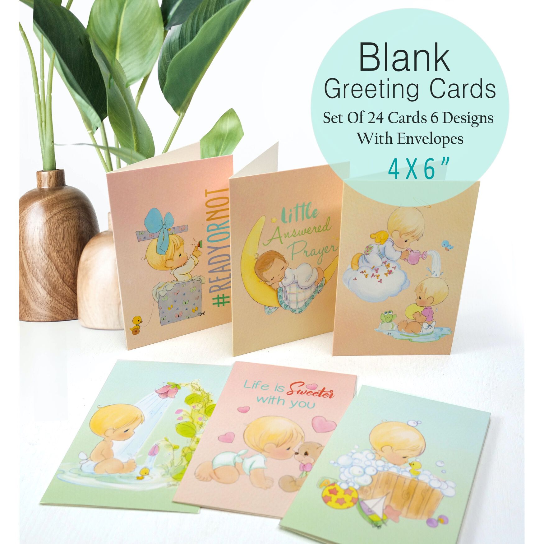 Precious Moments Baby Shower Cards, , alternate image number 4