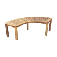 Curved Bench