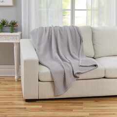 Cotton Waffle Weave Blanket