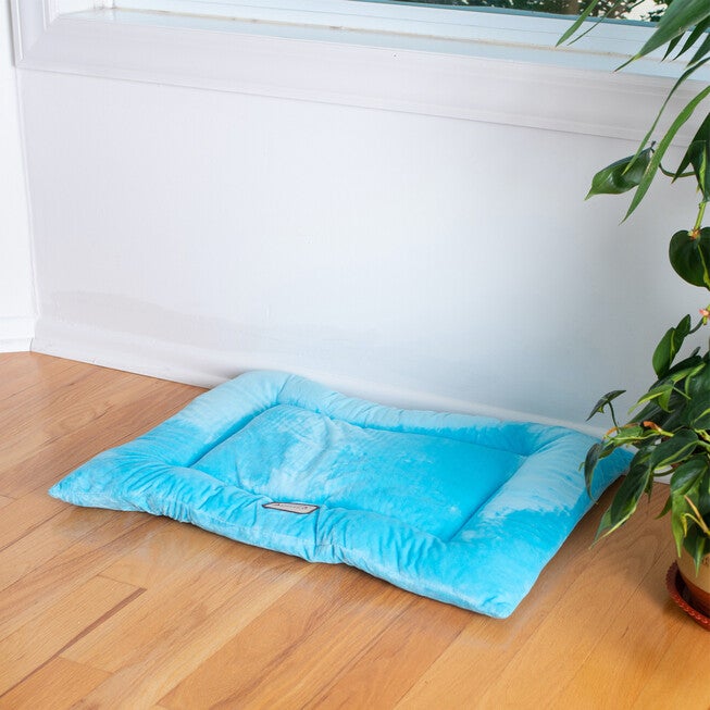 Medium Pet Bed Mat , Dog Crate Soft Pad With Poly Fill Cushion, , alternate image number 3