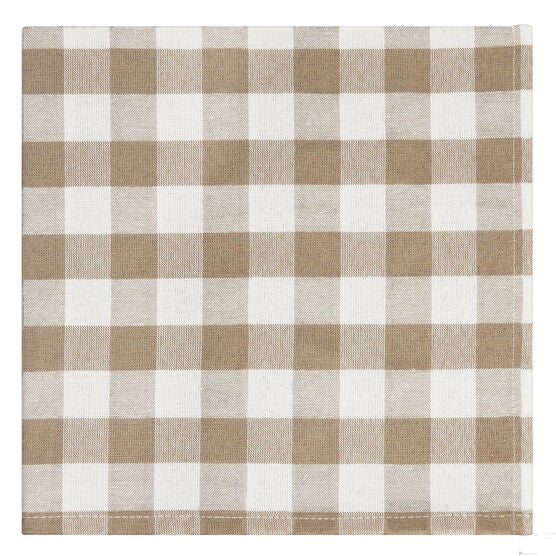 Buffalo Check Dinner Table Napkins Set of Four, , alternate image number null