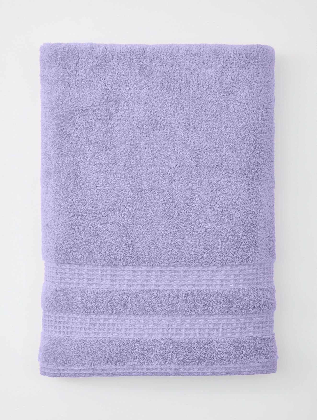 Waffle Quick Dry Bath Sheet, LILAC, hi-res image number 0