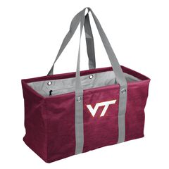 Virginia Tech Crosshatch Picnic Caddy Bags