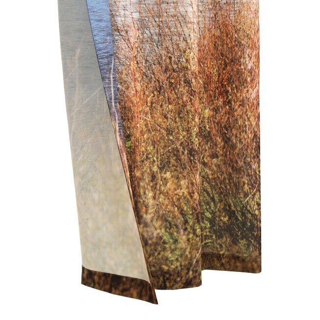 Photo Real Mountains Light Filtering Pole Top Curtain Pair, , alternate image number 4