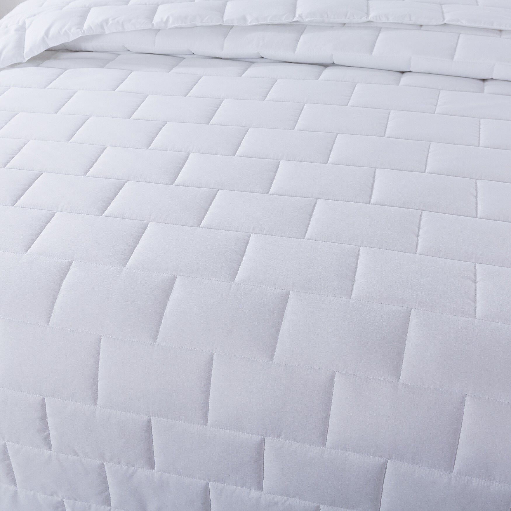 Subway Tile Stitch Down Alternative Blanket, , on-hover image number 1