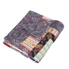 Colorado Lodge Quilted Patchwork Throw Blanket, , on-hover image number null