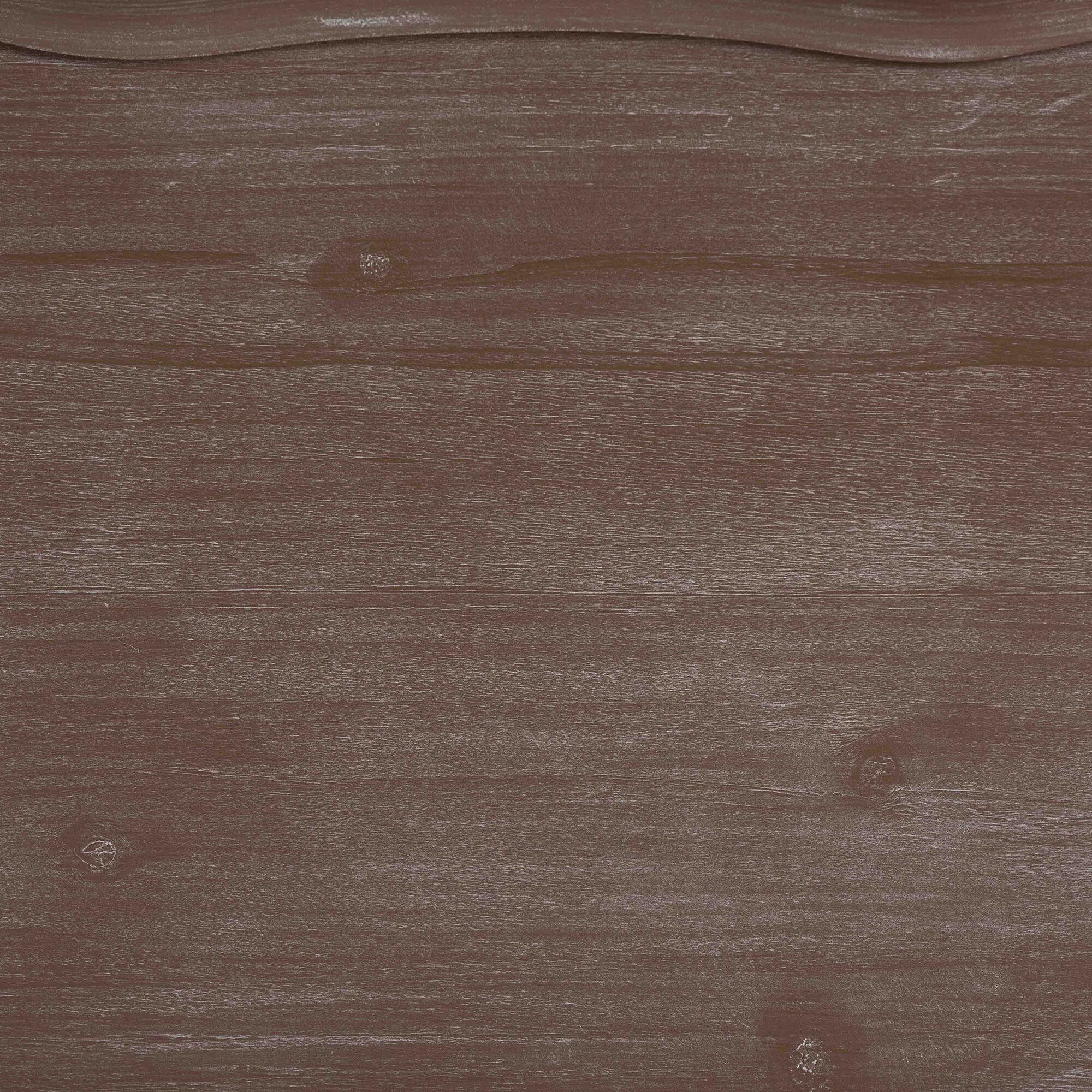 Yannick French Country Antique Brown Wood End Table, BROWN, alternate image number 6