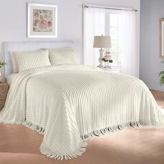Chenille 100% Cotton Bedspread