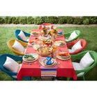 Roma Hand-Woven Resin Wicker Stacking Chair, , alternate image number null