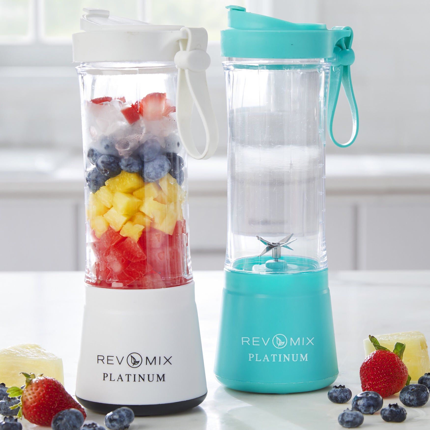 Handy Gourmet Revmix Portable Blender, GREEN, hi-res image number 0