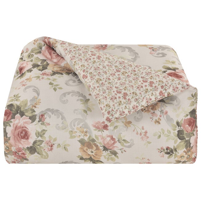 Chablis 4 Piece Comforter Set, ROSE GOLD, alternate image number null